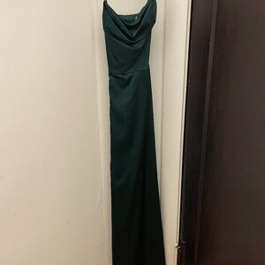 Green Bridesmaid Dress